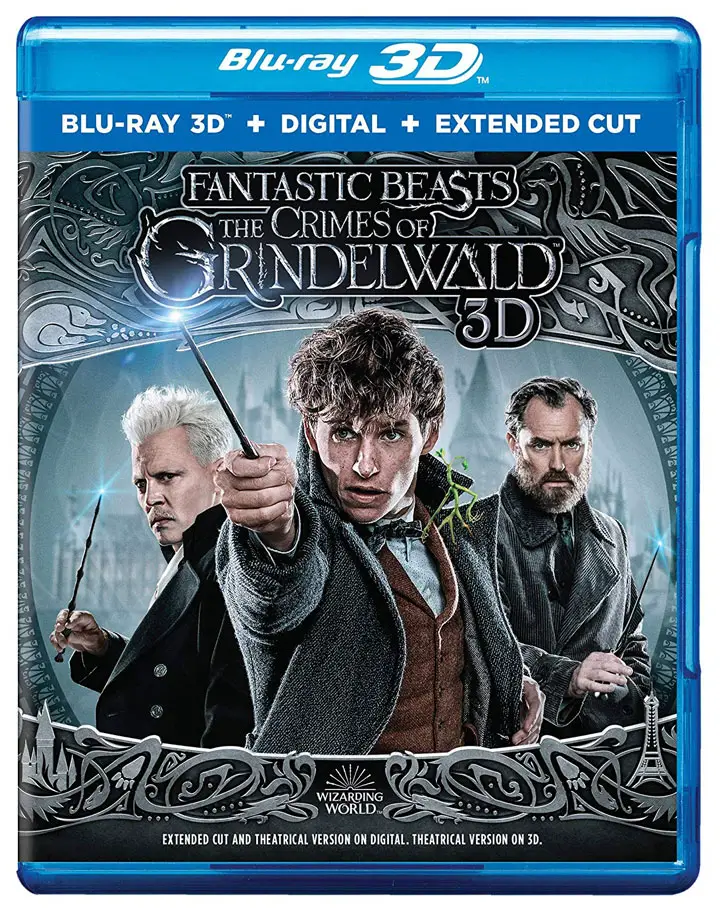 Fantastic Beasts: The Crimes of Grindelwald 3d Blu-ray