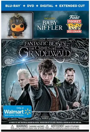 Fantastic Beasts- The Crimes of Grindelwald Blu-ray