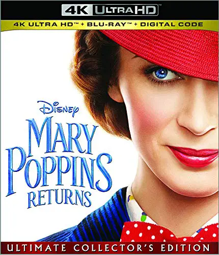 Marry Poppins Returns 4k Blu-ray collections edition