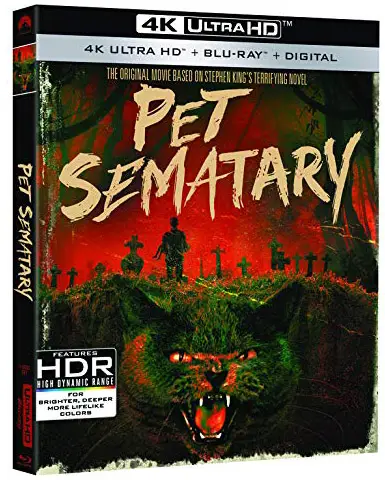 'Pet Sematary' (1989) 4k Blu-ray Disc