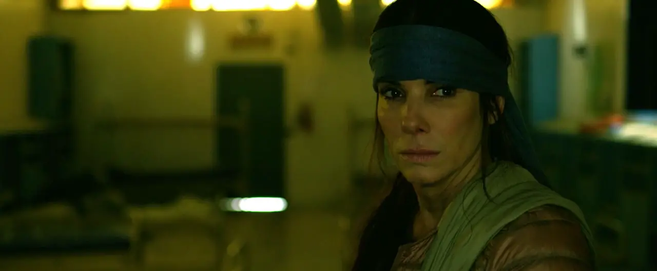 bird box Sandra Bullock movie still image photo