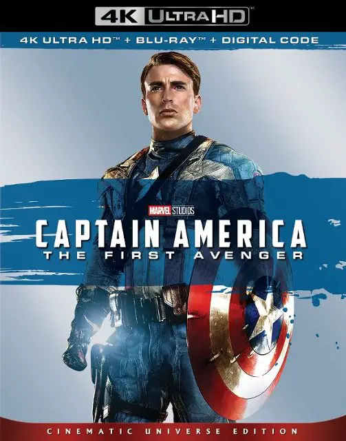 Captain America- The First Avenger 4k Blu-ray