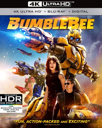 bumblebee 4k hdr blu-ray