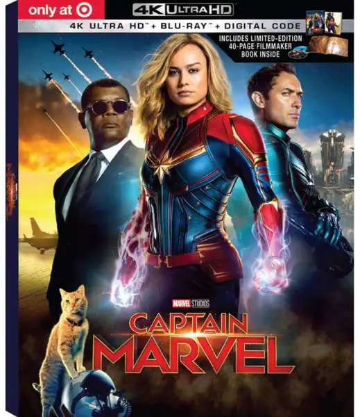 ‘Captain Marvel’ 4k Bluray, SteelBook & Retailer