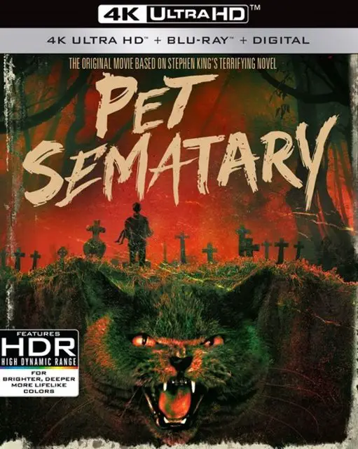 Pet Sematary 4k Blu-ray