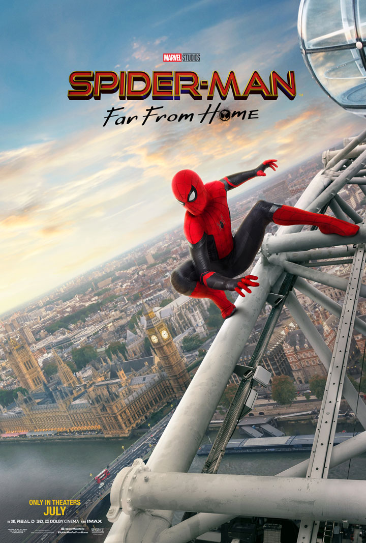New Spider Man Far From Home Poster Artwork Revealed HD Report