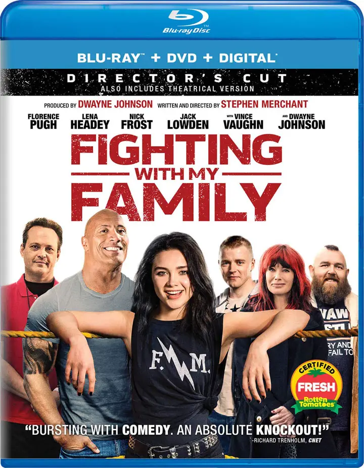 Fighting with My Family Blu-ray