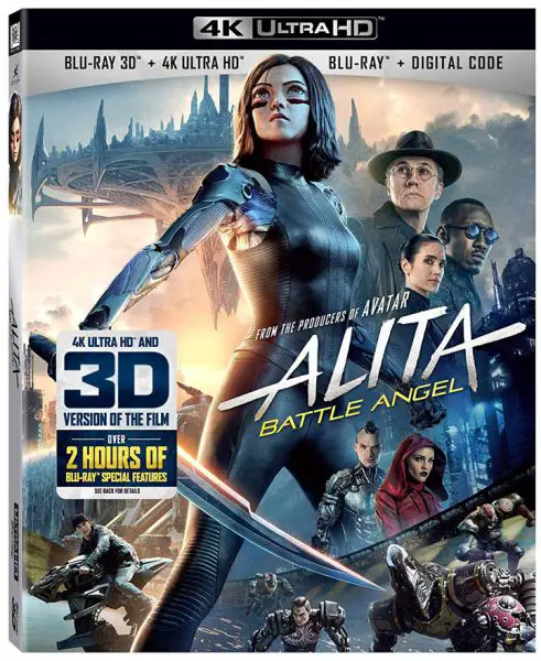 "Alita: Battle Angel" (2019) Ultra HD & 3D Blu-ray