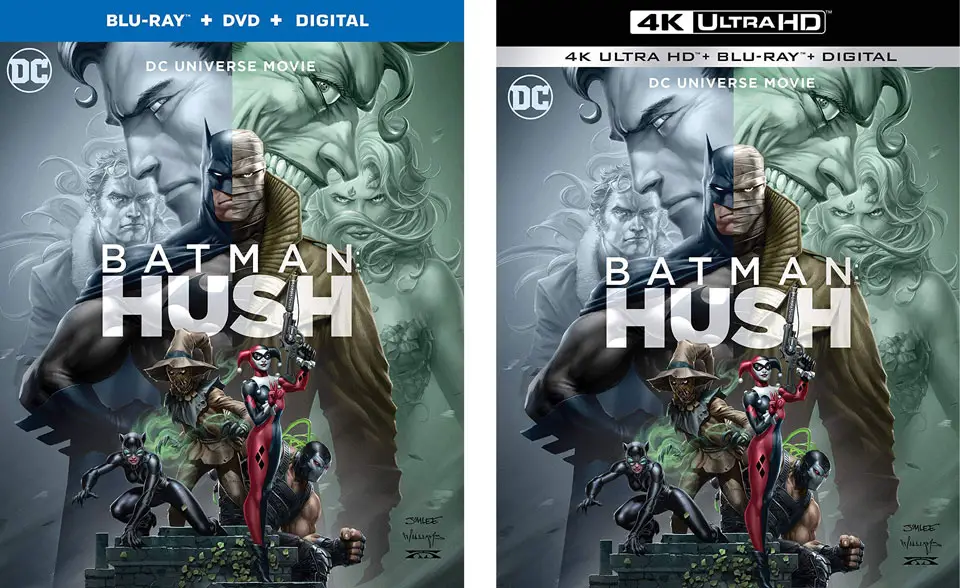 Batman: Hush Release Date & Artwork on Blu-ray & 4k Blu-ray | HD Report