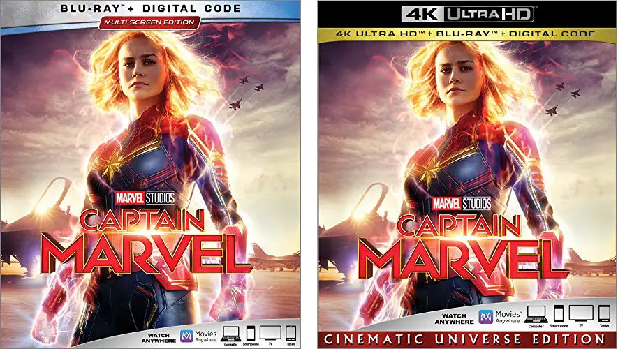 ‘Captain Marvel’ Blu-ray, Digital, Release Dates & Artwork Revealed