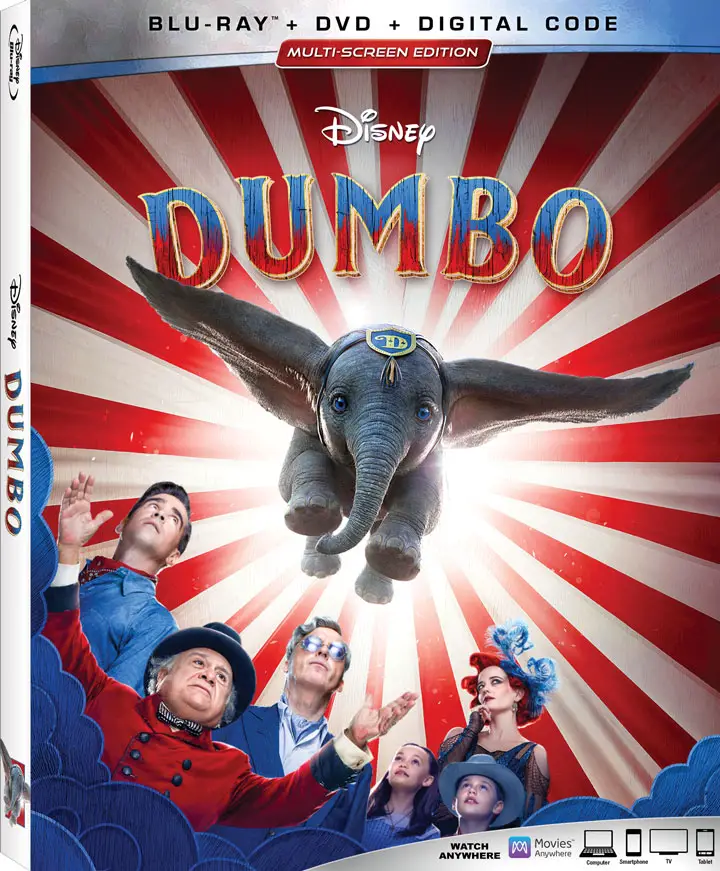 Dumbo 2019 Blu-ray Multi-Screen Edition