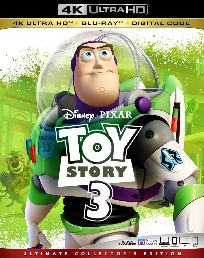 Toy Story 3 4k Blu-ray
