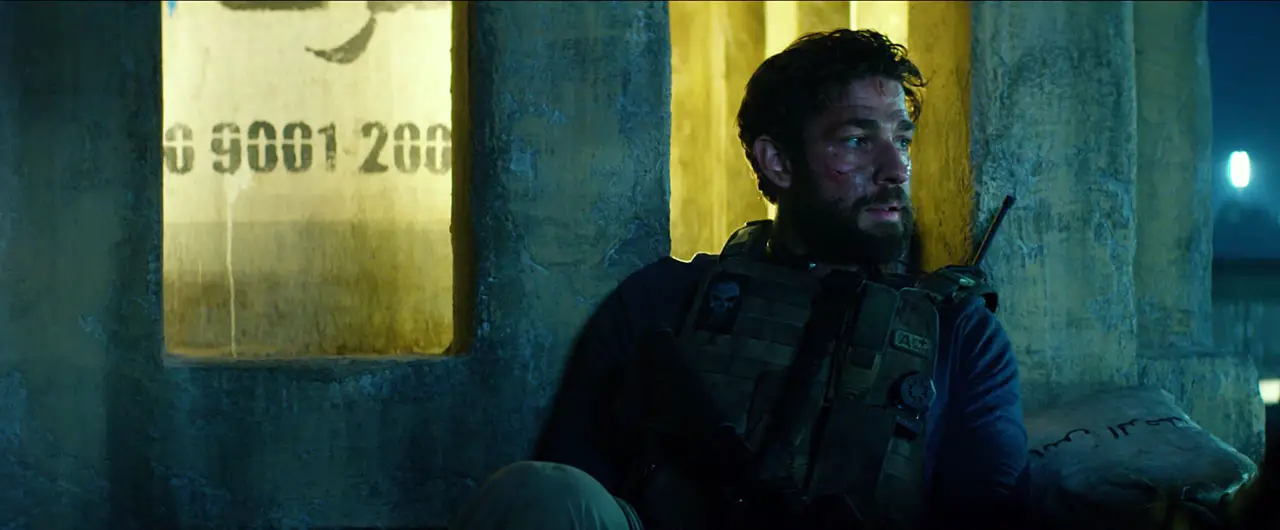 13 Hours Film Still with John Krasinski