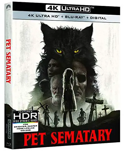 Pet Sematary 2019 4k Blu-ray