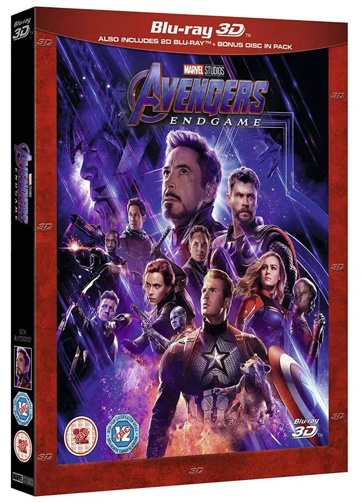 "Avengers: Endgame" Region Free 3D Blu-ray Edition