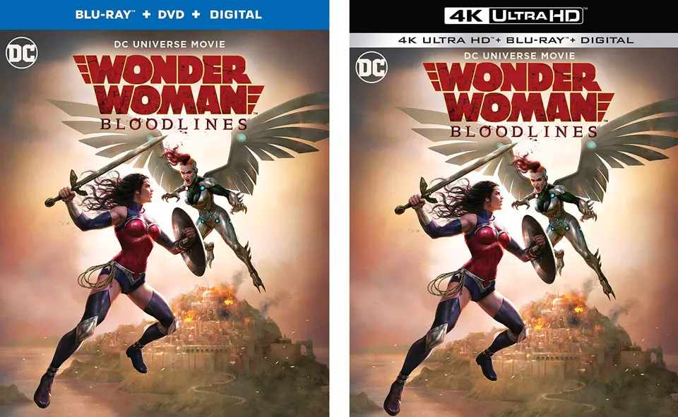 Wonder Woman Bloodlines Blu-ray 4k