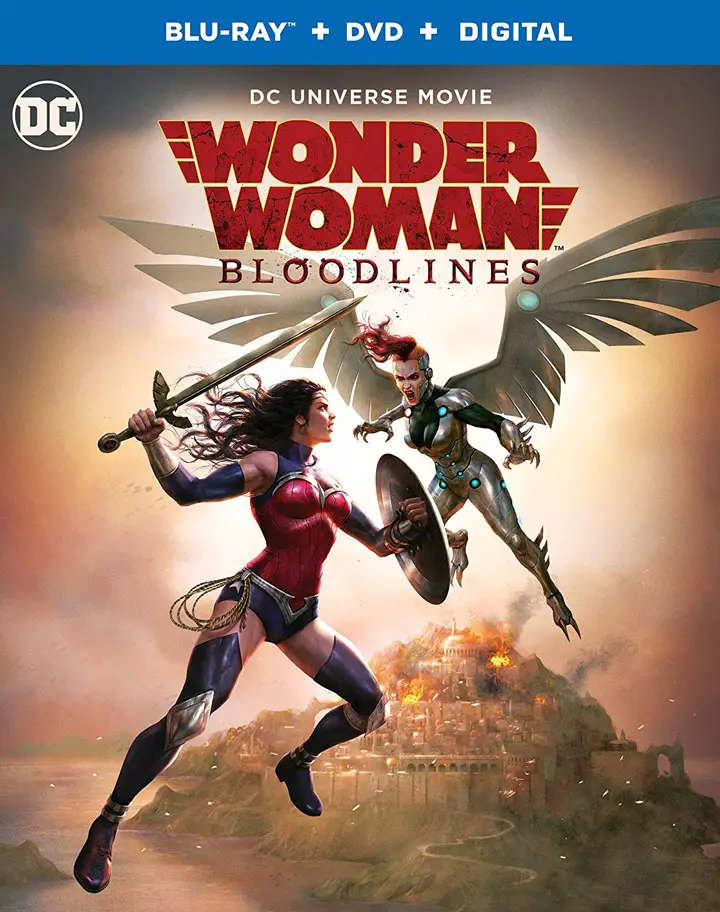 Wonder Woman Bloodlines Blu-ray