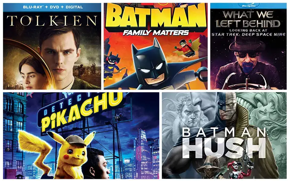 New on Blu-ray: Batman: Hush, Pokemon Detective Pikachu, Tolkien & more |  HD Report