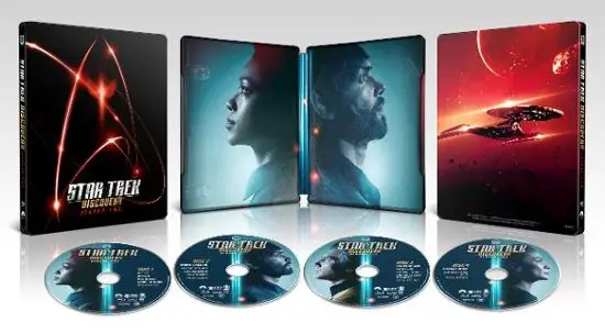 star trek discovery season 2 steelbook blu-ray