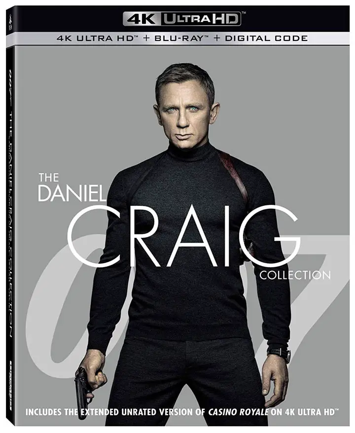 007 The Daniel Craig Collection 4k Blu-ray