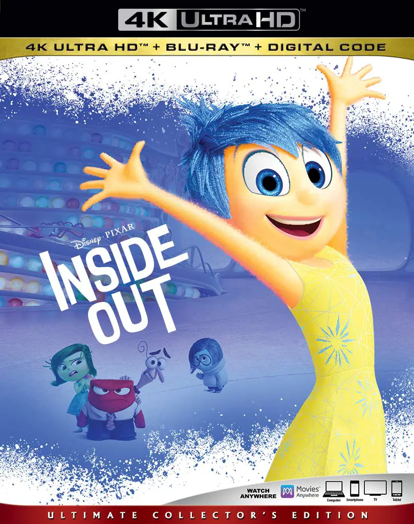 Inside Out 4k Blu-ray