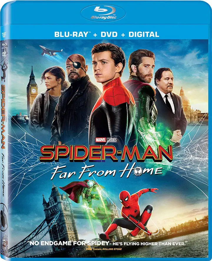 Spider-Man Far rom Home Blu-ray