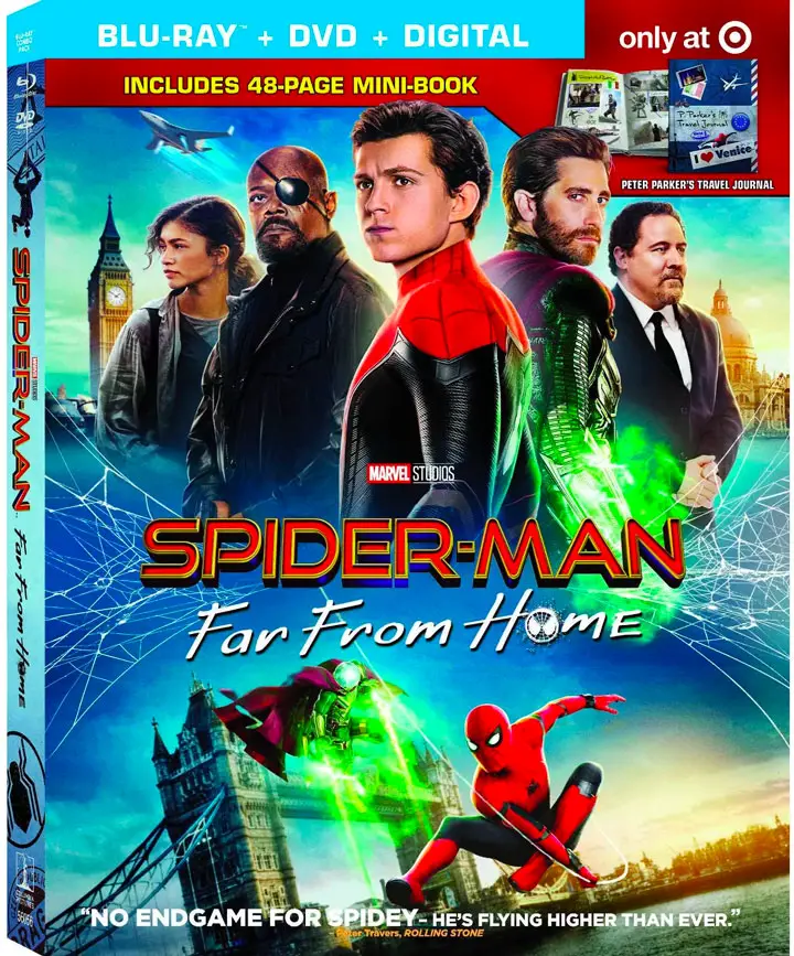 "Spider-Man Far From Home " Blu-ray Target Exclusive