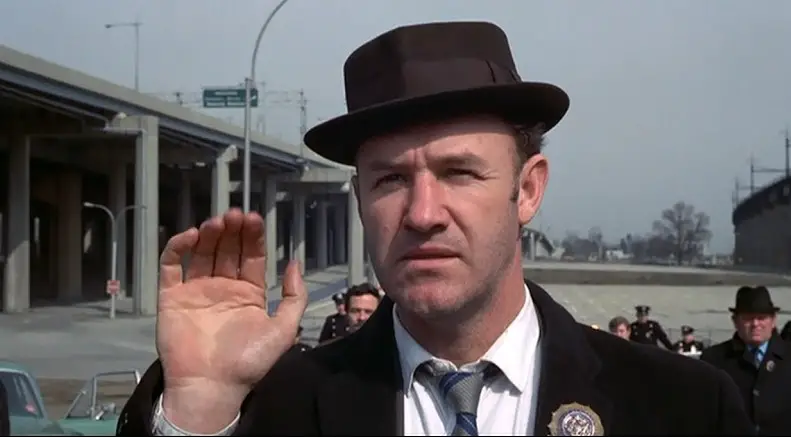 "The French Connection" (1971) starring Gene Hackman