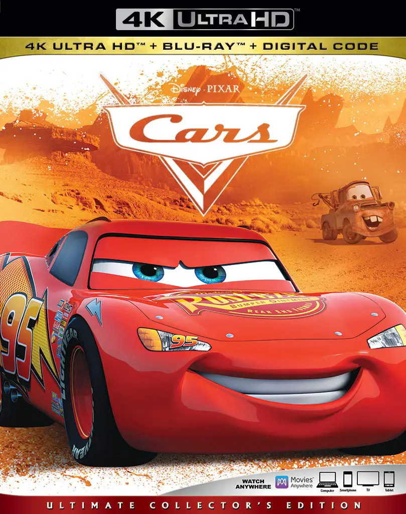 cars 4k blu-ray