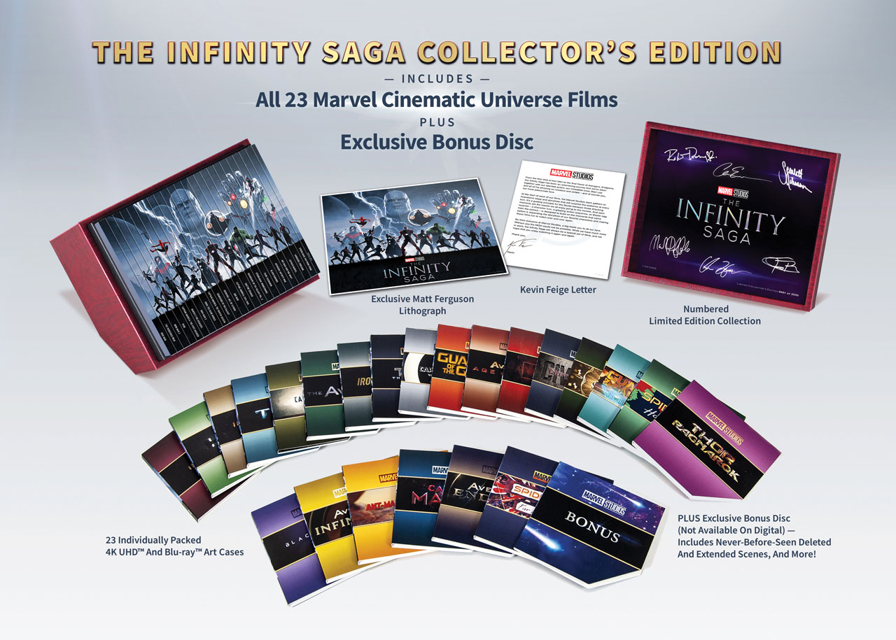 The Infinity Saga Collector's Edition 4k Blu-ray Best Buy