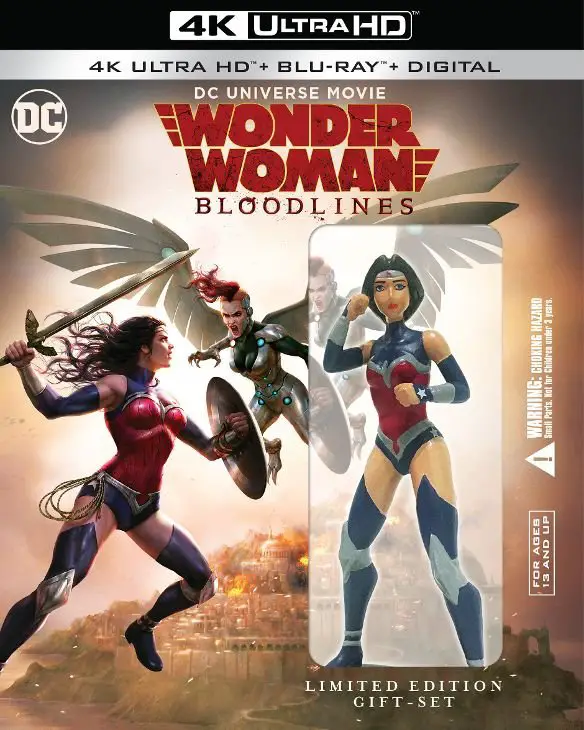 Wonder Woman Bloodlines 4k Blu-ray Gift Set