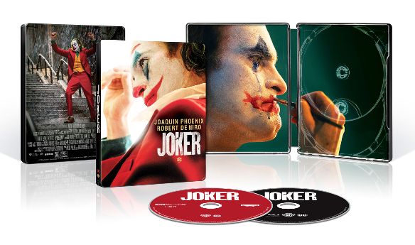 joker 4k blu-ray steelbook open