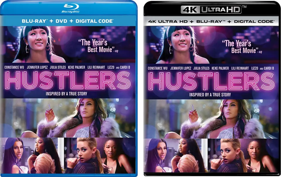 Hustlers Blu-ray 4k Blu-ray