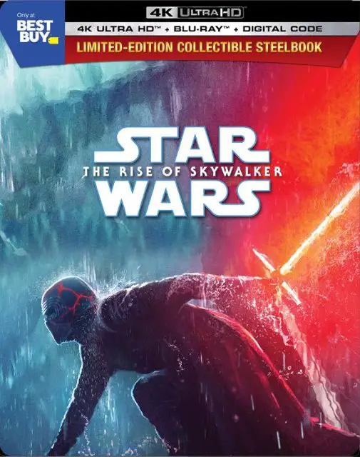 Star Wars-The Rise of Skywalker 4k Blu-ray SteelBook