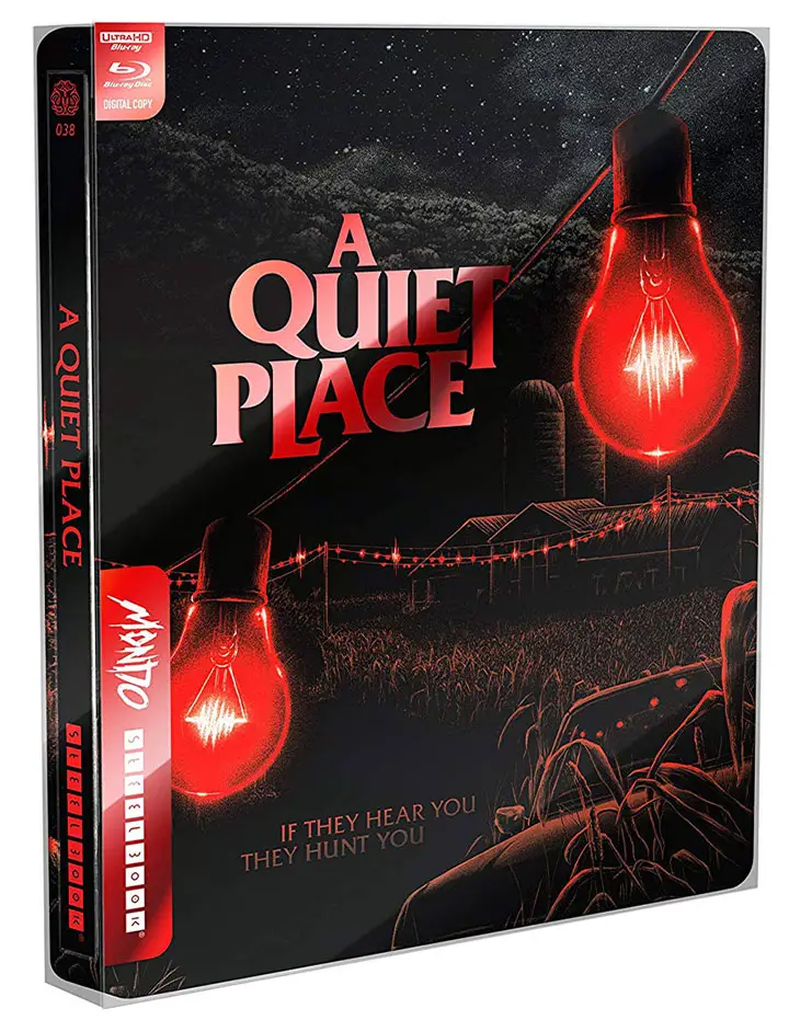 "A Quiet Place" (2018) 4k Blu-ray SteelBook Mondo X