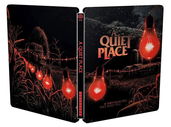 "A Quiet Place" (2018) 4k Blu-ray SteelBook Mondo X
