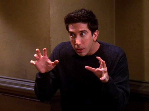 David Schwimmer in "Friends"