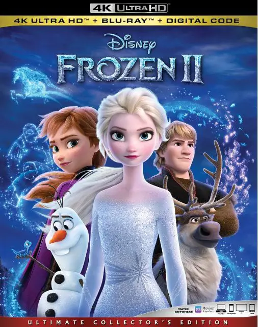 Frozen II 4k Blu-ray