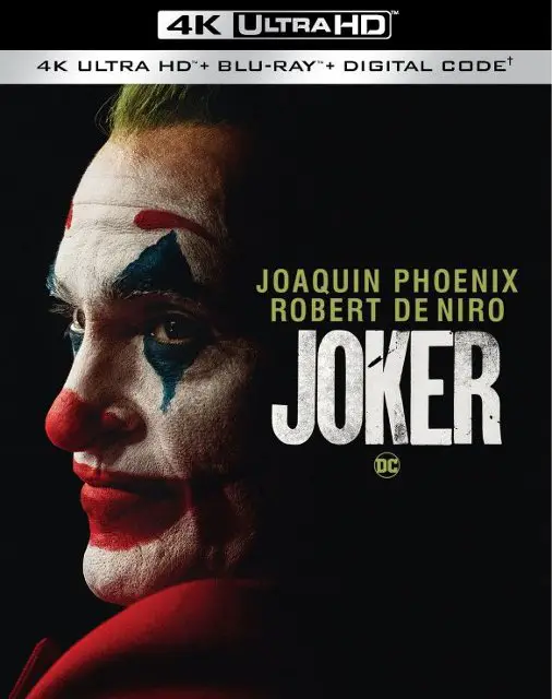 Joker 4k Blu-ray slipcover