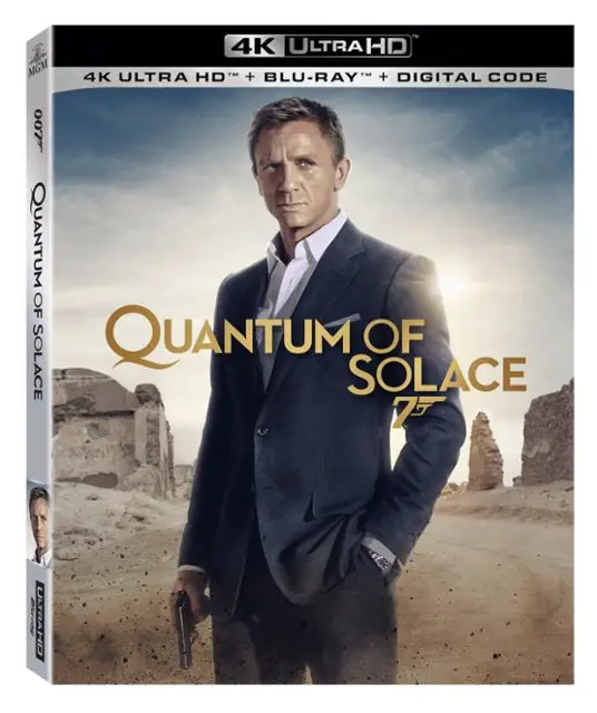 Quantum of Solace 4k Blu-ray