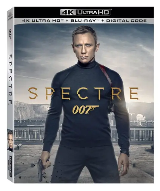 Spectre 4k Blu-ray