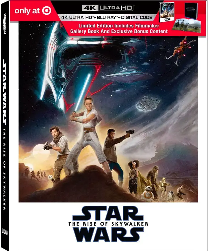 Star Wars: The Rise of Skywalker Target Blu-ray exclusive