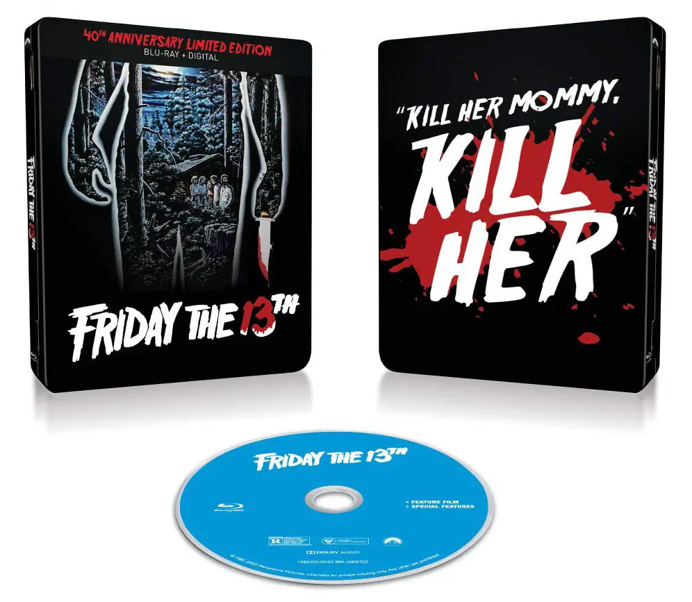 Friday the 13th 30th Anniversary Blu-ray open