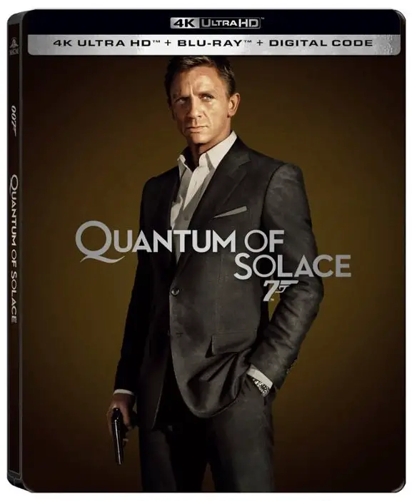 Quantum of Solace 4k SteelBook