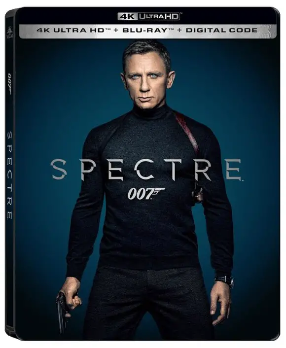 Spectre 4k SteelBook