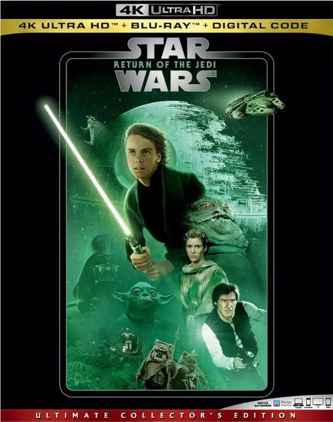 Star Wars- Return of the Jedi 4k Blu-ray