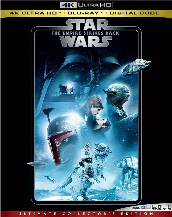 Star Wars- The Empire Strikes Back 4k Blu-ray
