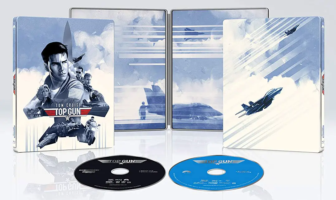 Top Gun 4k SteelBook open