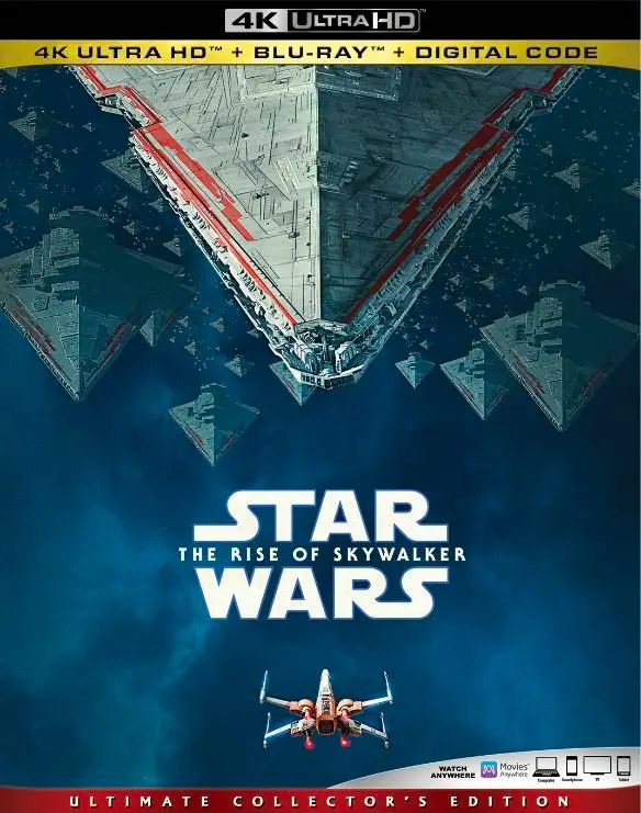 Star Wars: The Rise of Skywalker 4k Blu-ray Giveaway