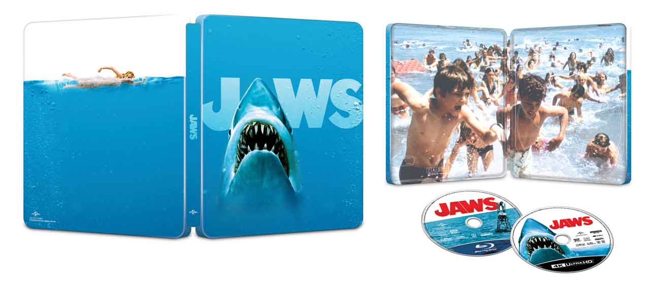 Jaws 4k Blu-ray SteelBook